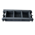 Plastmasinė betono kubelių forma 100x100