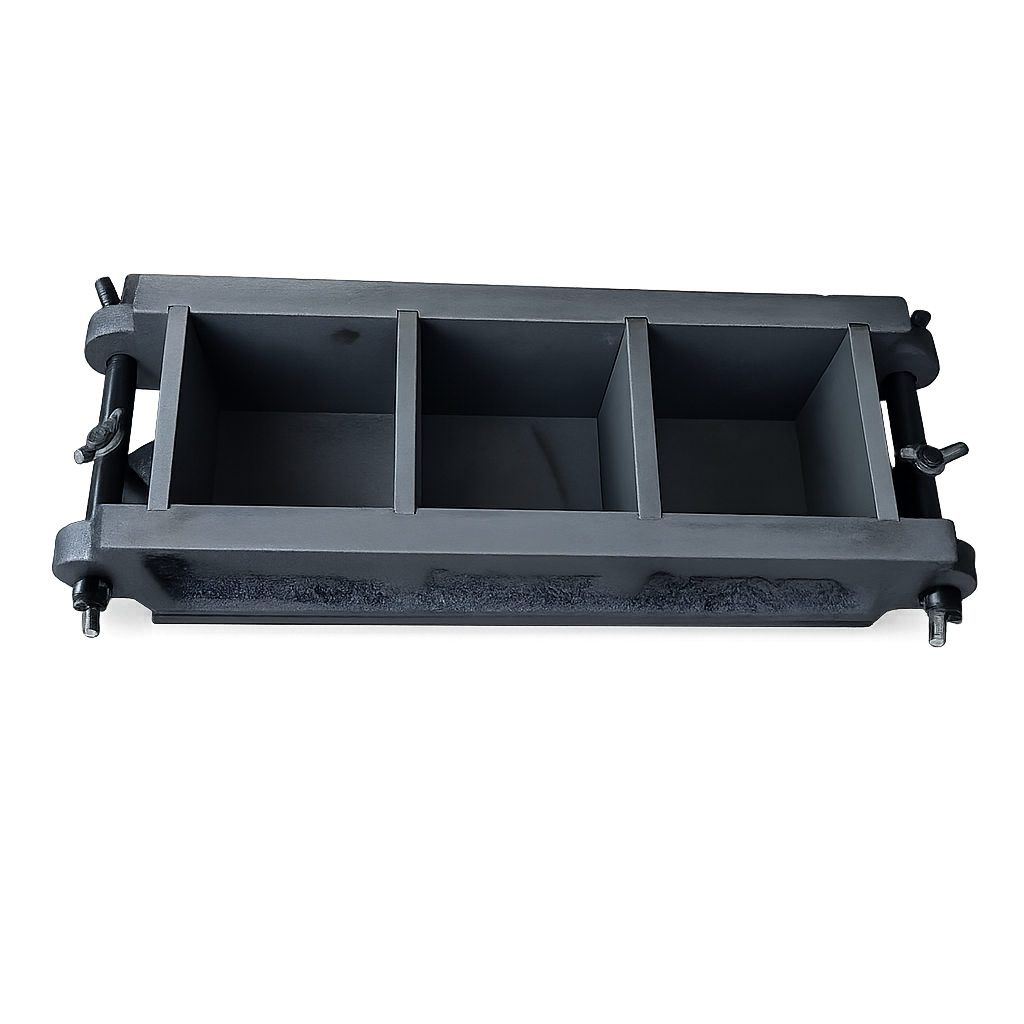 Plastmasinė betono kubelių forma 100x100