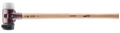 SIMPLEX plaktukas su ketaus korpusu ir mediniu kotu 700 mm, Ø 60 Guma su "stand-up"/ Superplastikas